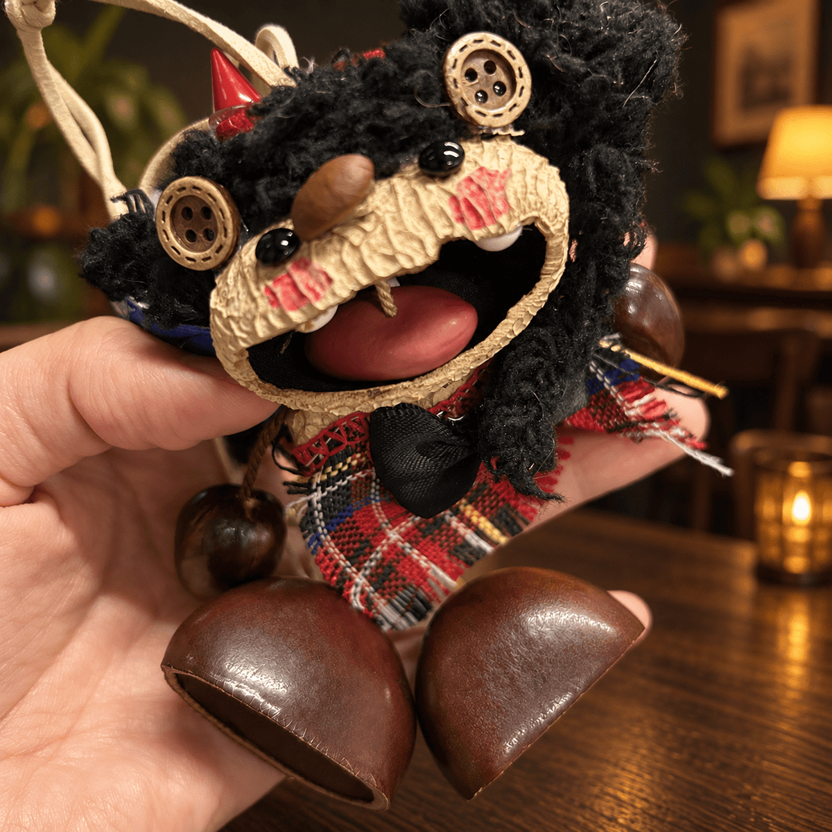 “Little Devil” Black Seed Doll — Main Style - Yunicrafts