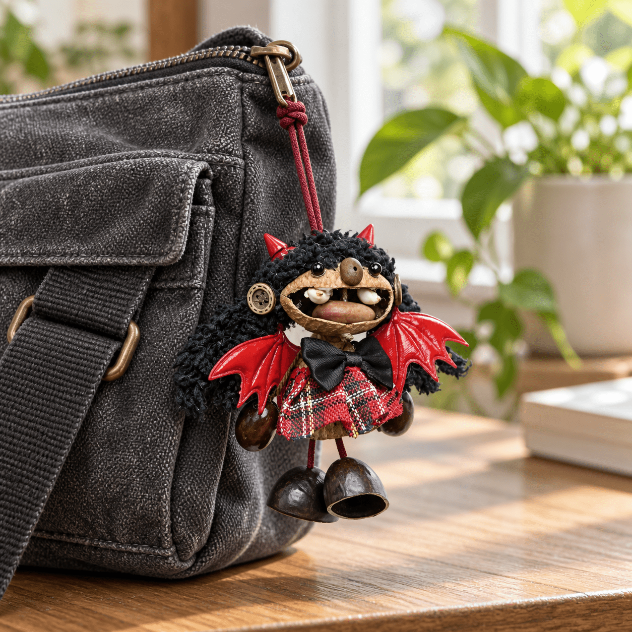 “Little Devil” Black Seed Doll — Main Style - Yunicrafts