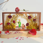 "My Unique Rose" Preserved Flower Shadow Box - Yunicrafts