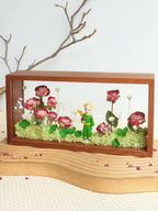 "My Unique Rose" Preserved Flower Shadow Box - Yunicrafts
