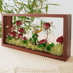 "My Unique Rose" Preserved Flower Shadow Box - Yunicrafts