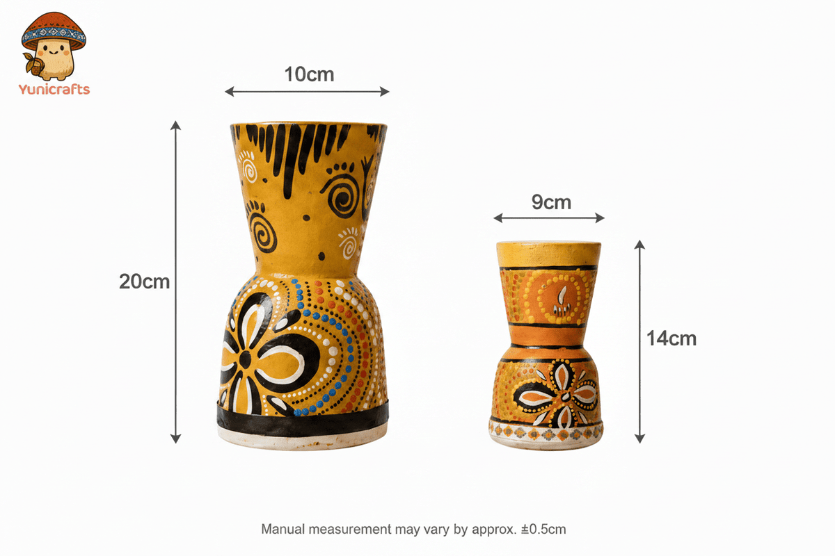 Painted Thunder Drum | Spring Sound Drum - Yunicrafts