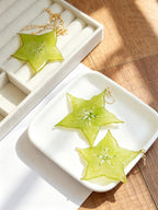 Pendant Necklace | Fruit Slice Botanical Resin Jewelry - Yunicrafts