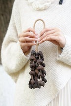 Seed Shaker | Handmade Moonin Seed Shell Hand Bell - Natural Rainforest Decor - Yunicrafts