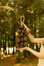 Seed Shaker | Handmade Salin Water Bellwood Seed Shell Hand Bell – Natural Rainforest Decor - Yunicrafts