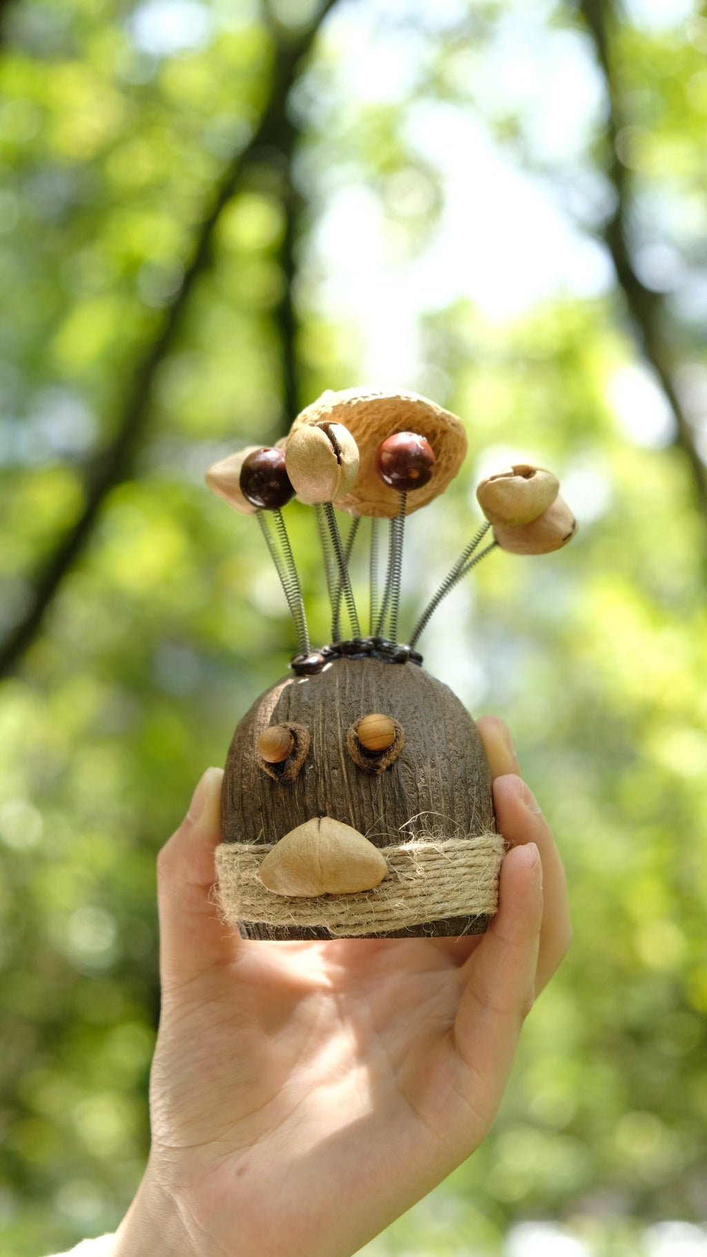 The Crazy Hair Seed Spirit - Yunicrafts