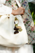 "The Forest Bell" - Handcrafted Nut Shell & Tassel Bag Charm(Greenery Edition) - Yunicrafts