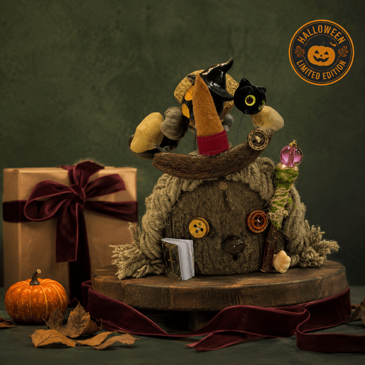 "The Forest Wizard" Seed Doll - Yunicrafts