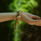 "The Happy Pistachio" Seed Braided Bracelet - Yunicrafts