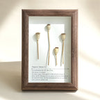"The Landscape Garden" - Real Preserved Flower Shadow Box (Panoramic Desk Decor) - Yunicrafts