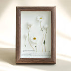 "The Landscape Garden" - Real Preserved Flower Shadow Box (Panoramic Desk Decor) - Yunicrafts