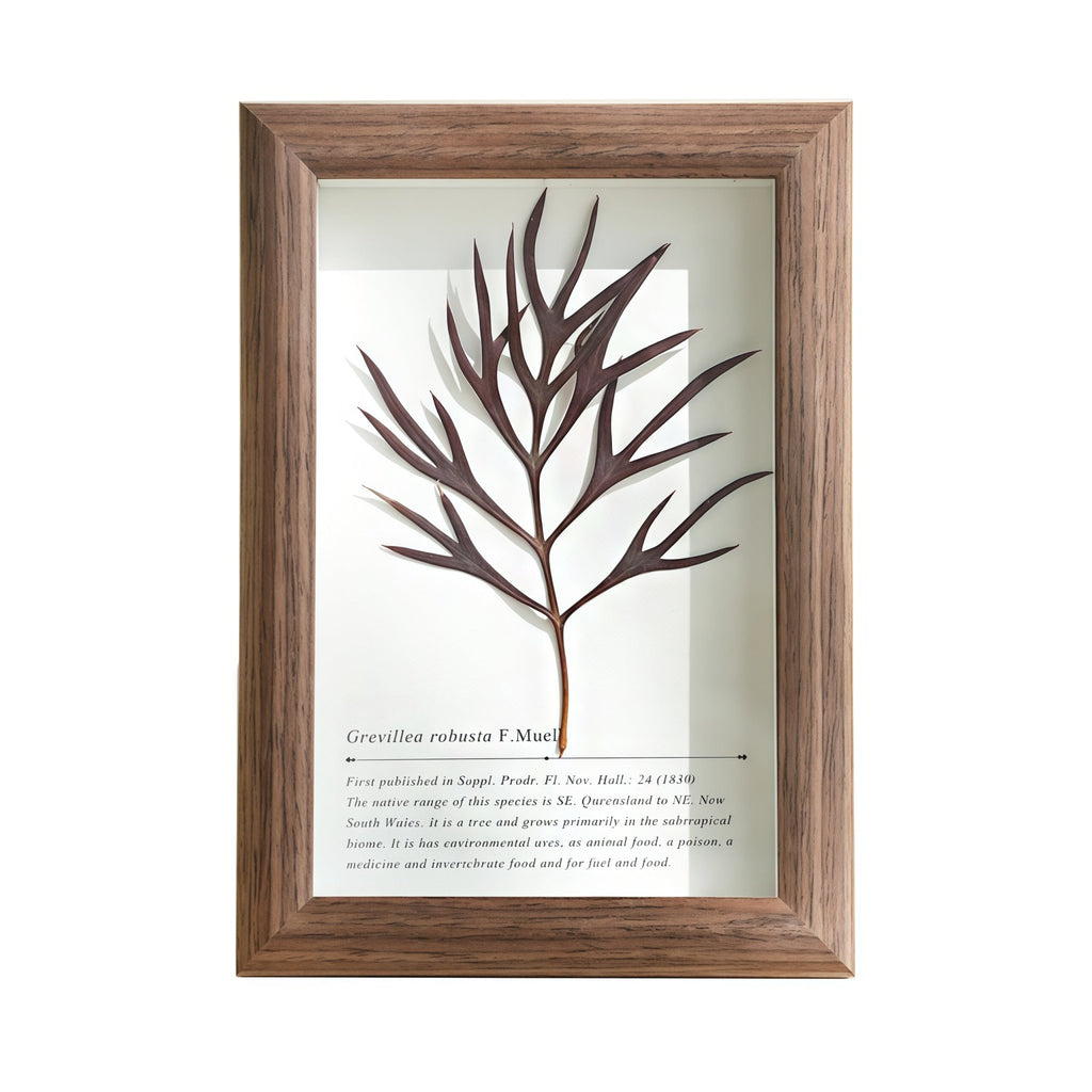 "The Landscape Garden" - Real Preserved Flower Shadow Box (Panoramic Desk Decor) - Yunicrafts