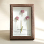 "The Landscape Garden" - Real Preserved Flower Shadow Box (Panoramic Desk Decor) - Yunicrafts