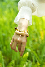 "The Meadow Dancer" Braided Seed Bracelet - Yunicrafts