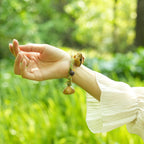 "The Meadow Dancer" Braided Seed Bracelet - Yunicrafts