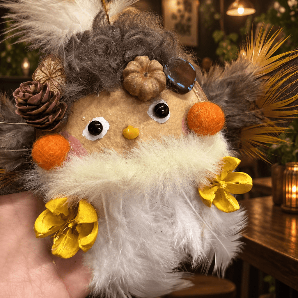 “Winged Chirper” Single-Pod Doll - Yunicrafts