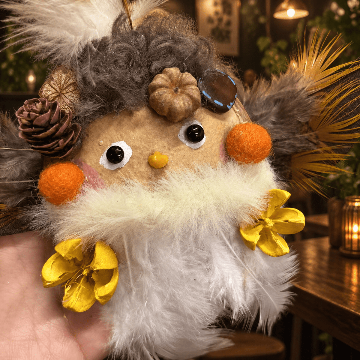 “Winged Chirper” Single-Pod Doll - Yunicrafts