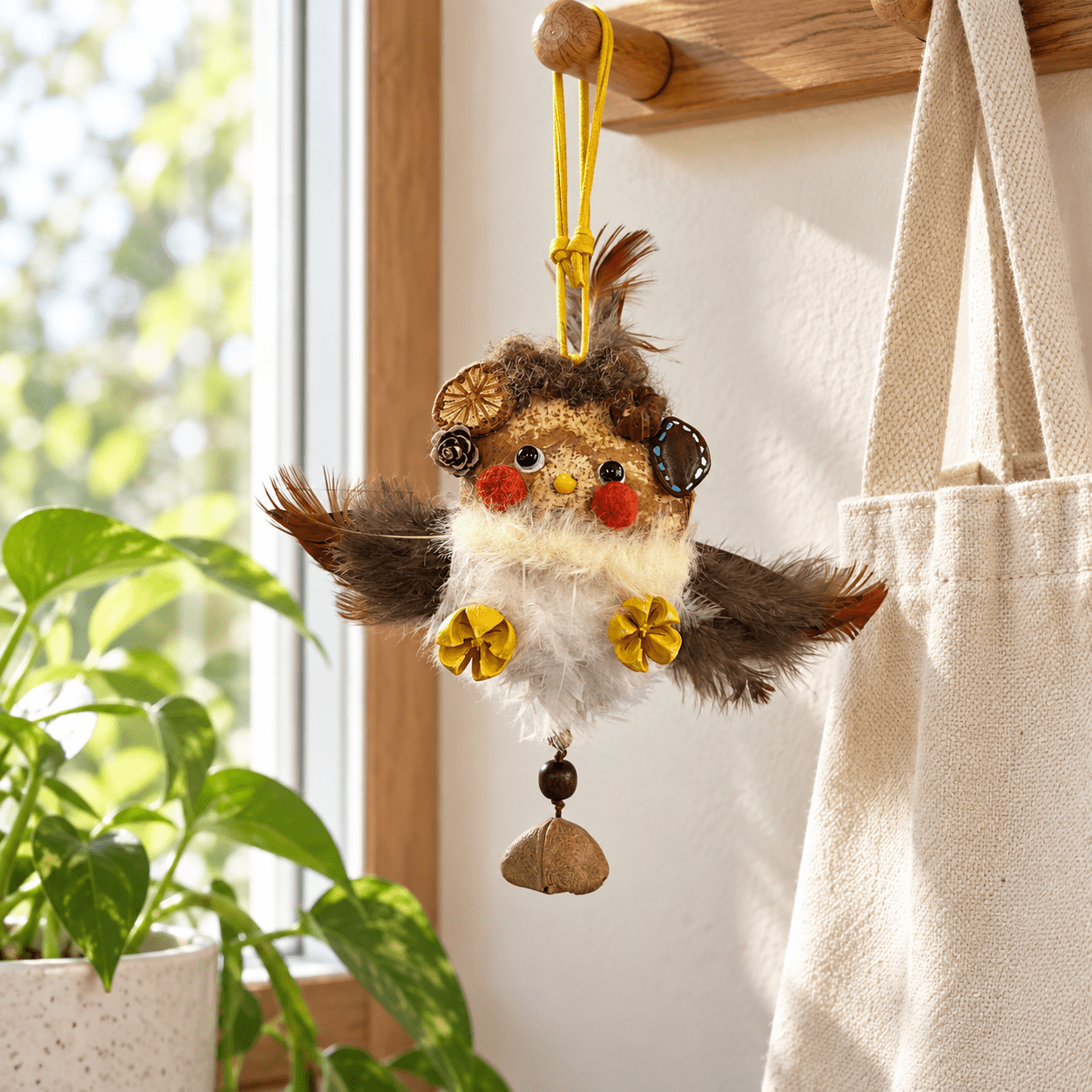 “Winged Chirper” Single-Pod Doll - Yunicrafts