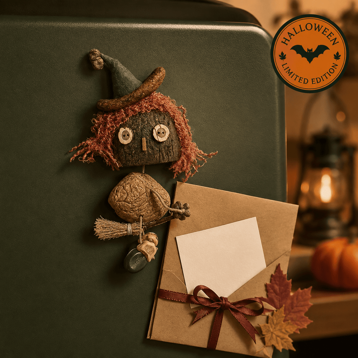 “Witch Kiki” Fridge Magnet - Yunicrafts