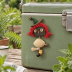 “Witch Kiki” Fridge Magnet - Yunicrafts