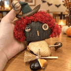 “Witch Kiki” Fridge Magnet - Yunicrafts