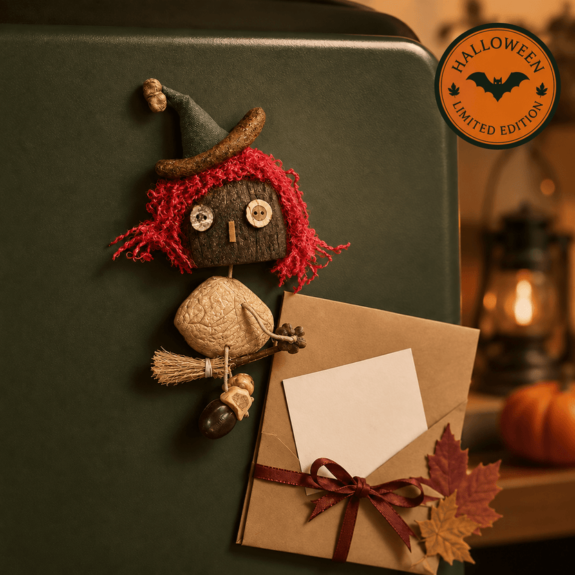 “Witch Kiki” Fridge Magnet - Yunicrafts