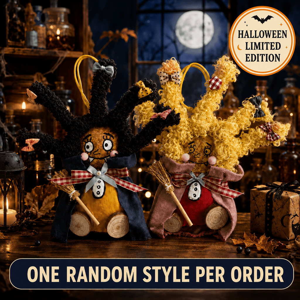 “Witch Kiki” Twin-Pod Doll — Random Style | 1 Piece Per Order - Yunicrafts