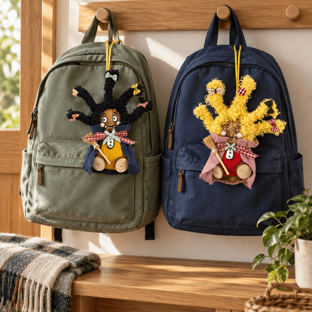 “Witch Kiki” Twin-Pod Doll — Random Style | 1 Piece Per Order - Yunicrafts