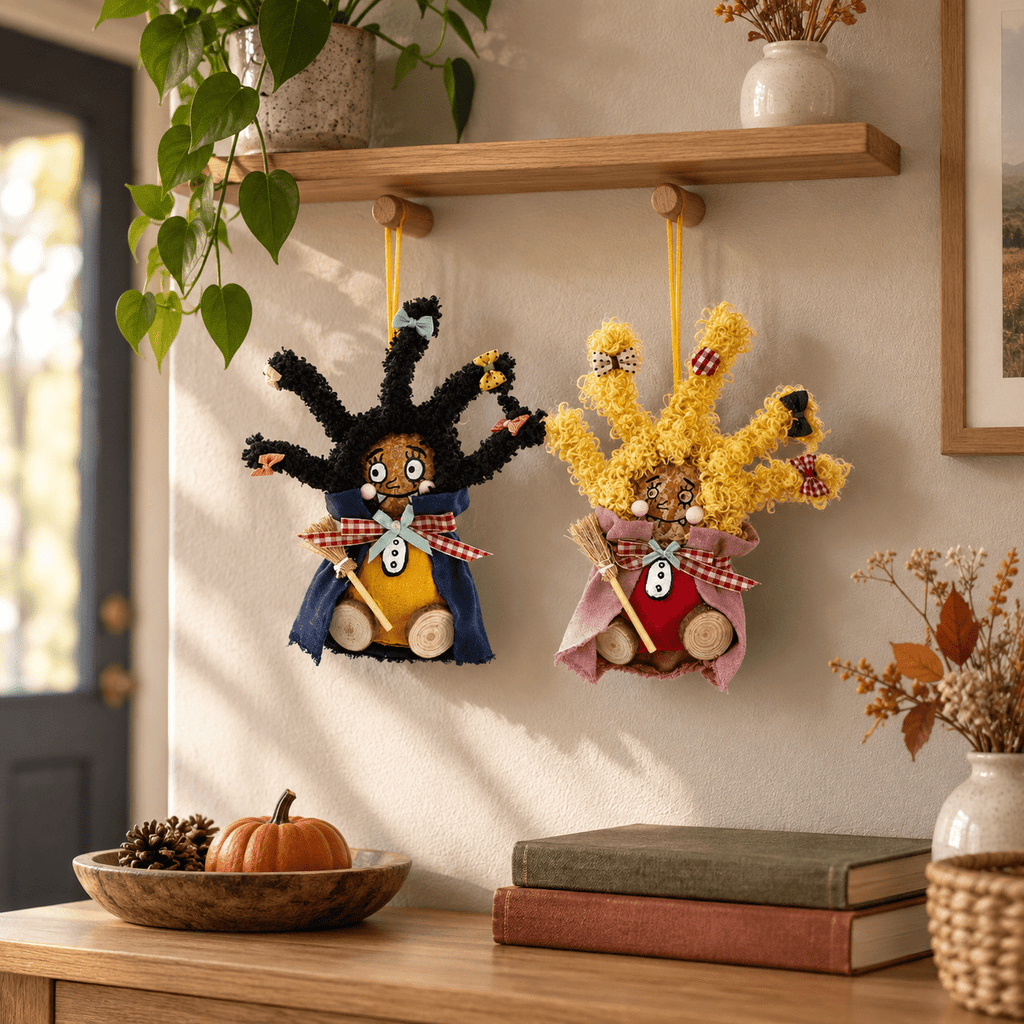 “Witch Kiki” Twin-Pod Doll — Random Style | 1 Piece Per Order - Yunicrafts