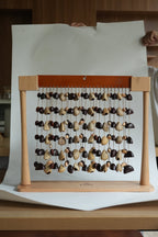 Natural Seed Chime Stand - Tabletop Display Holder(Bar Chime not included) - Yunicrafts