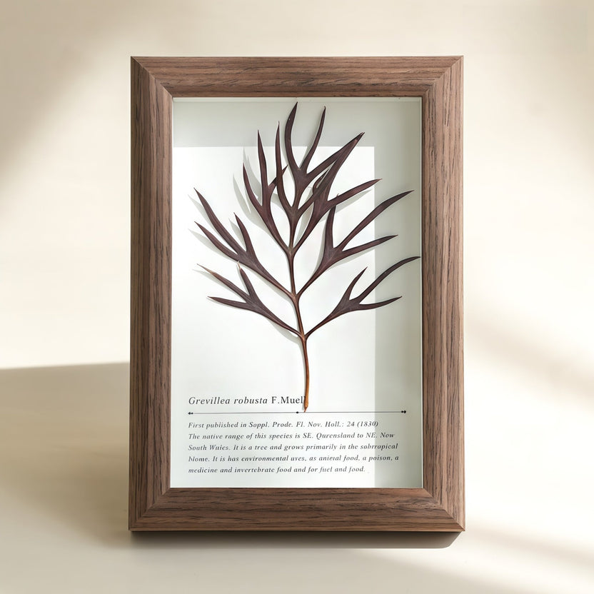 "The Landscape Garden" - Caixa de sombra de flores reais preservadas (decoração de mesa panorâmica) - __Yunicrafts__