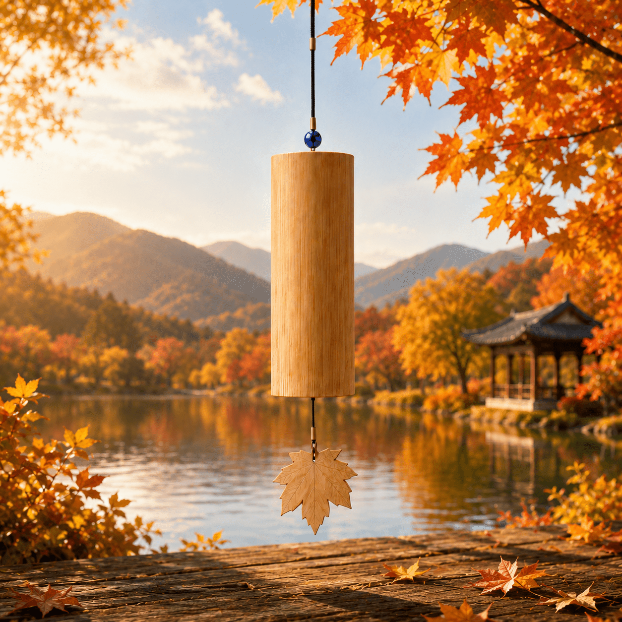 "Zen Bamboo" Bamboo Chime - Yunicrafts