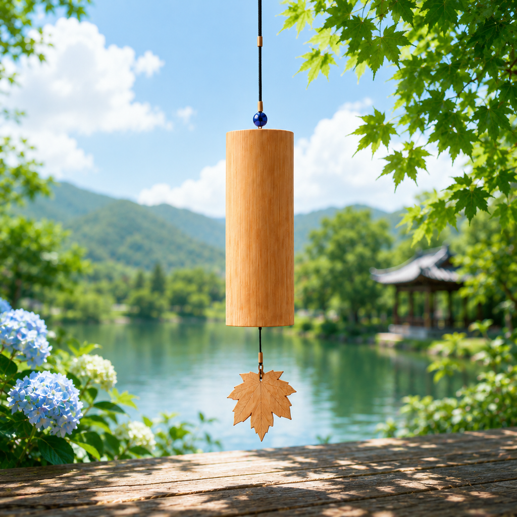 "Zen Bamboo" Bamboo Chime - Yunicrafts
