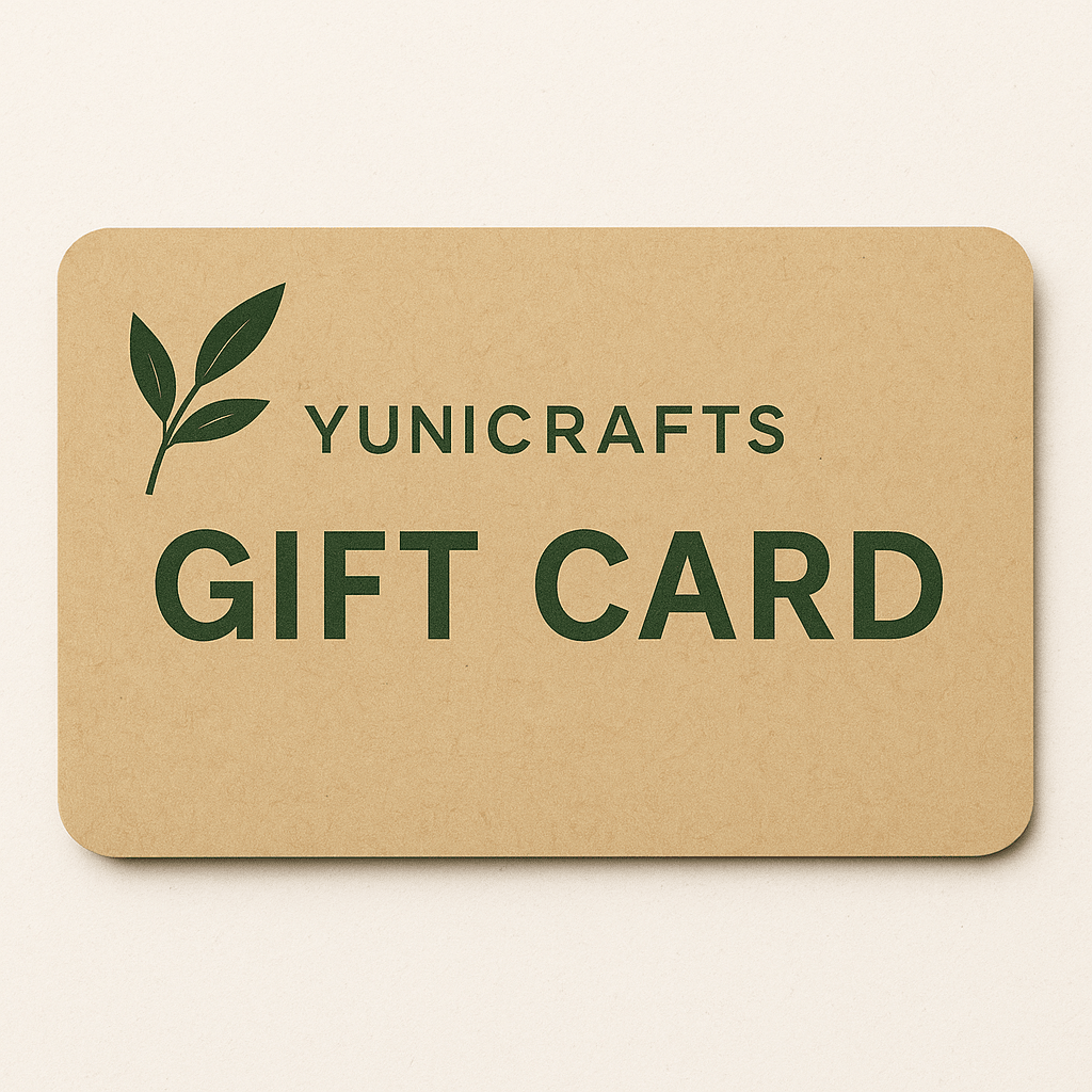Yunicrafts Gift Card – Share the Beauty of Nature - Yunicrafts